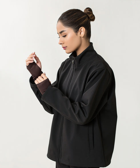 Women's B-Fit Mock Neck Jacket